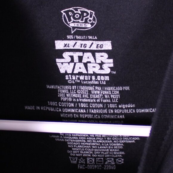 Star Wars The Ronin Funko Pop Black Graphic Print Short Sleeve T-Shirt - Picture 4 of 4